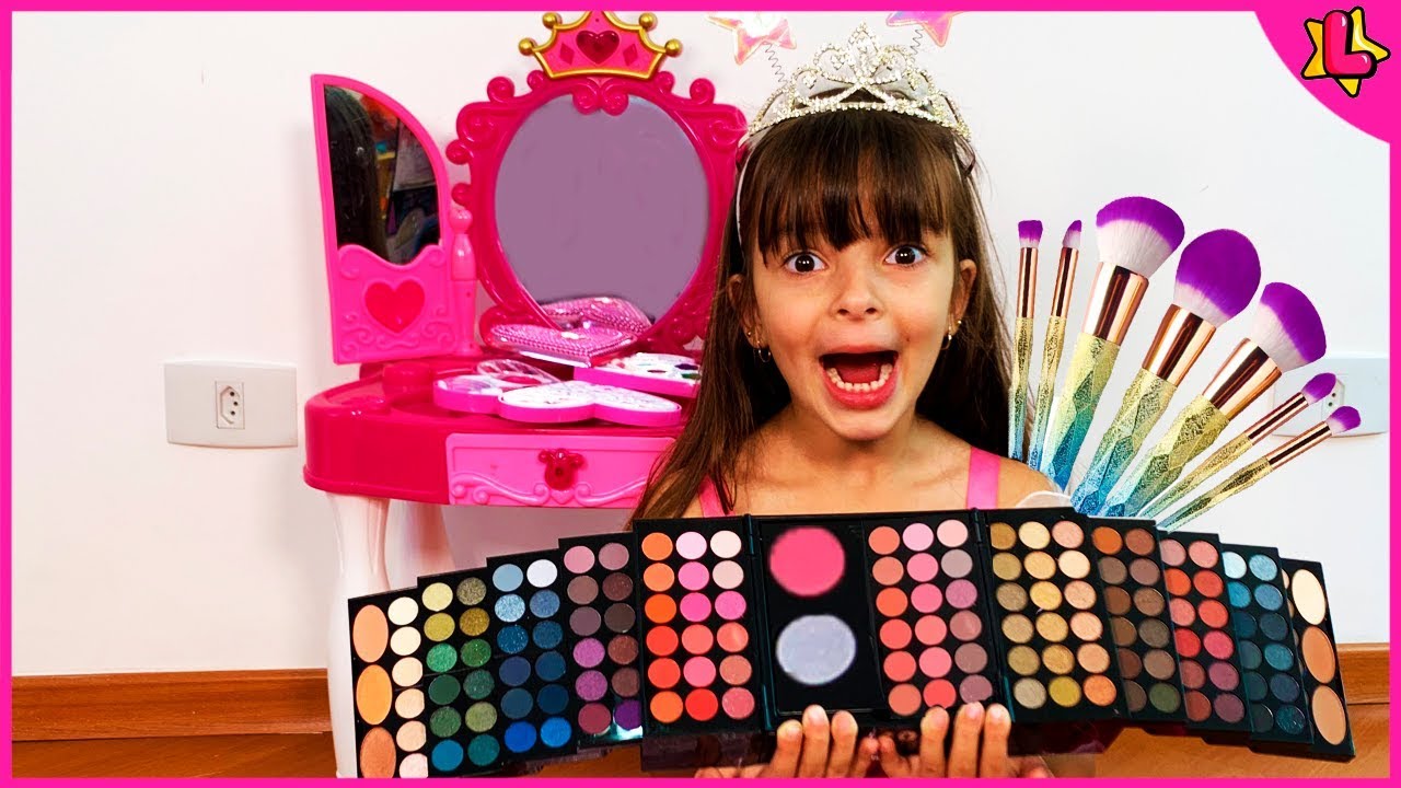 Laurinha Притворяться Play Dress Up и Make Up Toys