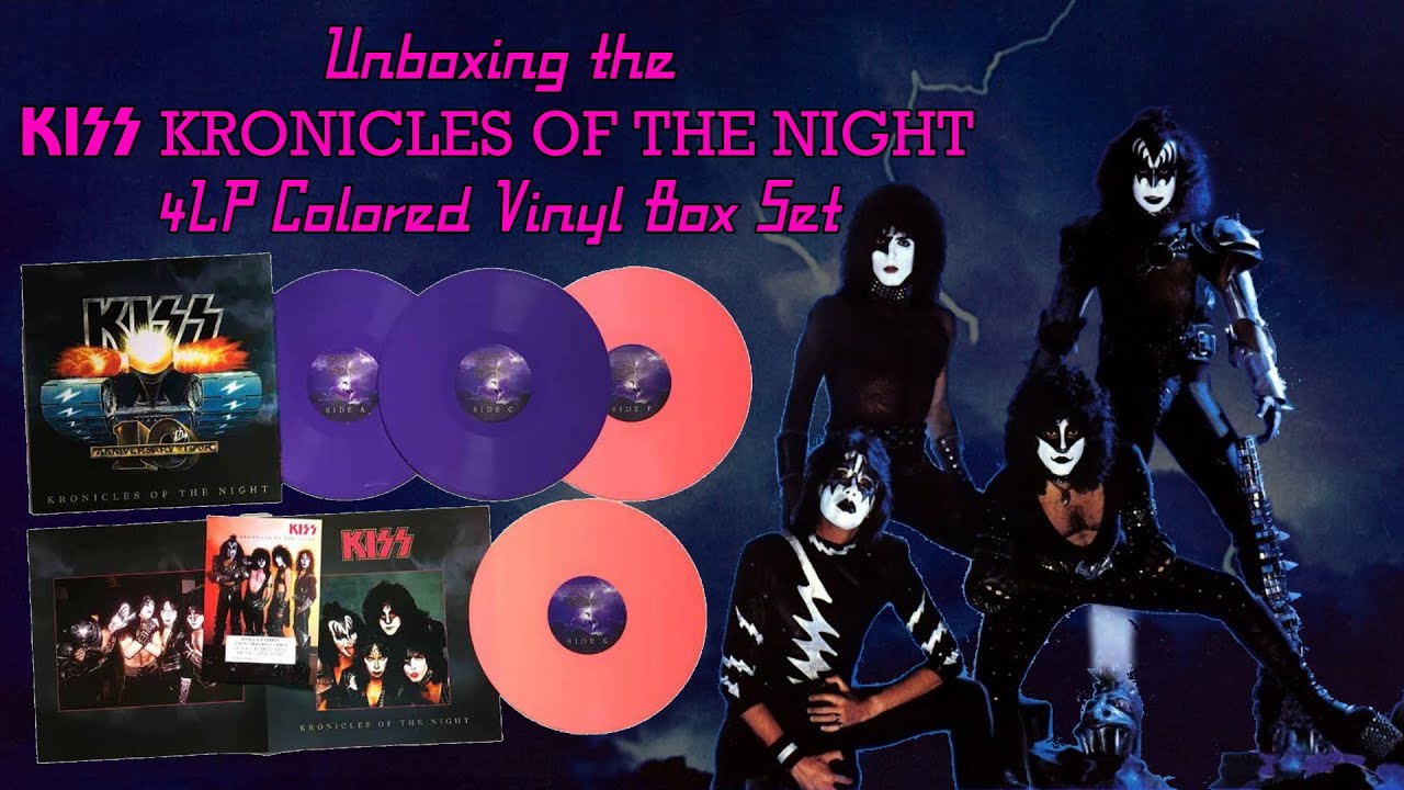 Unboxing the KISS Kronicles of the Night 4LP Colored Vinyl Box Set | Vinyl Community & KISS Army