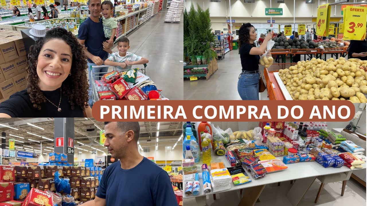 NOSSAS COMPRAS DO MÊS + QUANTO GASTAMOS