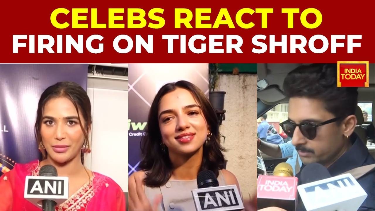 Watch: Film Industry Reacts To Firing At Tiger Shroff And Security Lapse Concerns | India Today
