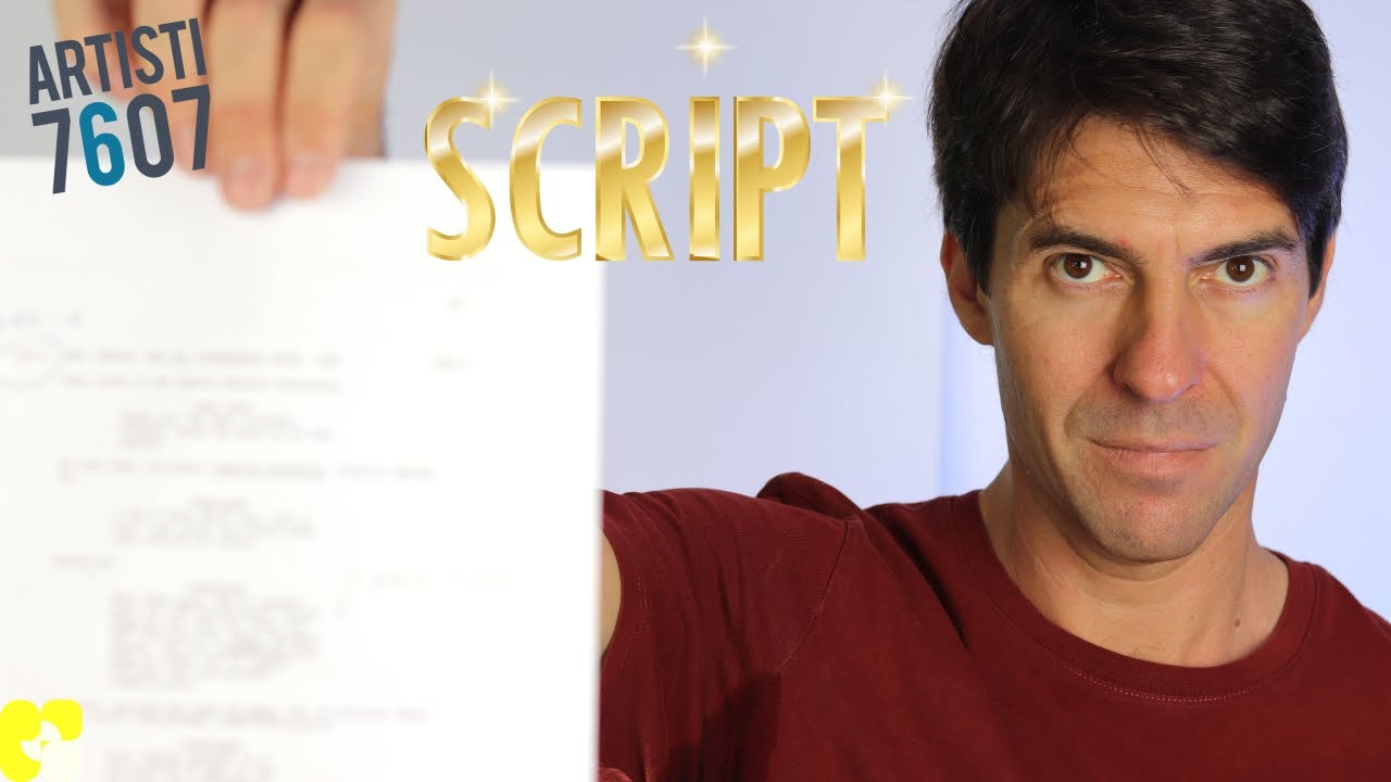 Come è scritto il COPIONE di cinema?