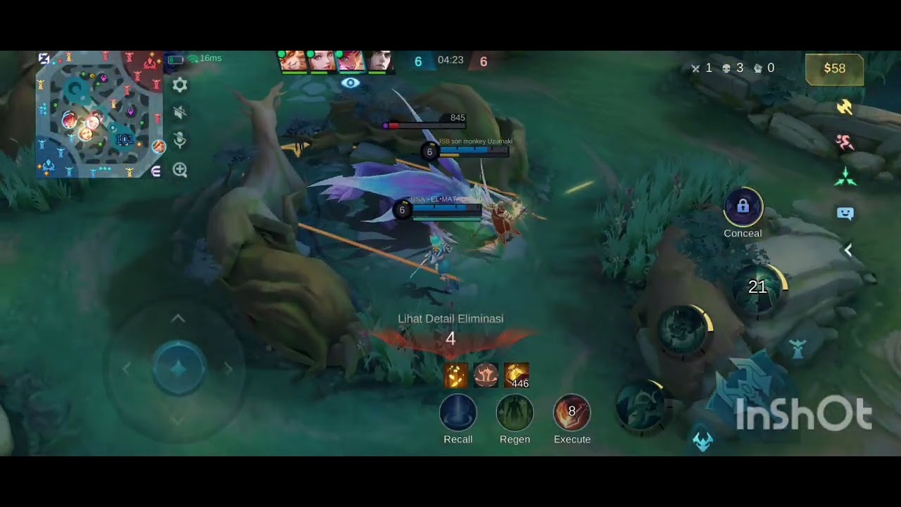 Push Solo Rising dari Role Tank Belerick Emerald Guardian Mobile Legends Bang Bang..Bantai Bosku!!