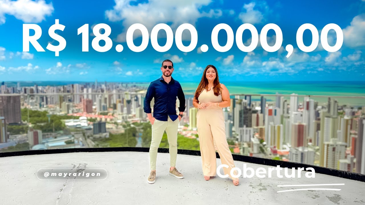 MANSÃO SUSPENSA MILIONÁRIA EM JOÃO PESSOA | 1200m² com Vista Panorâmica para o MAR!