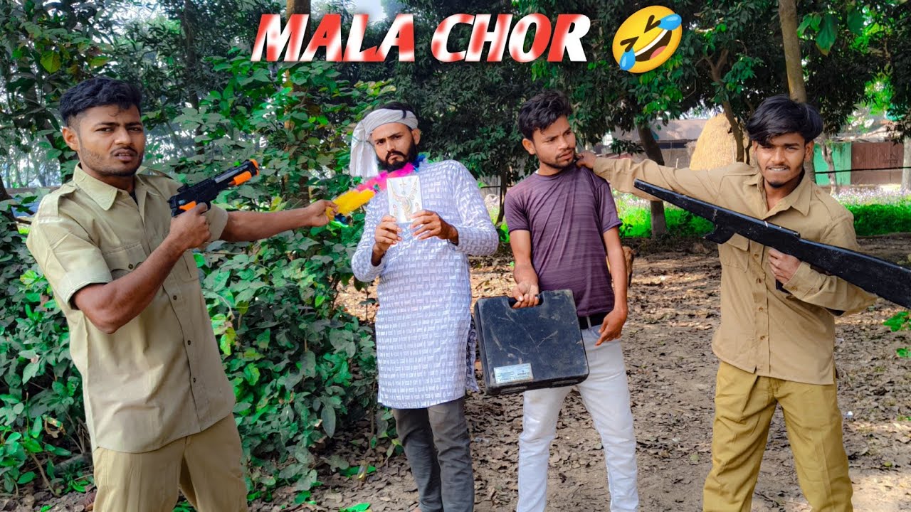 MALA CHOR Vs POLICE 🚨 | FUNNY NONSTOP COMEDY VIDEO| #funny #comedy #fun