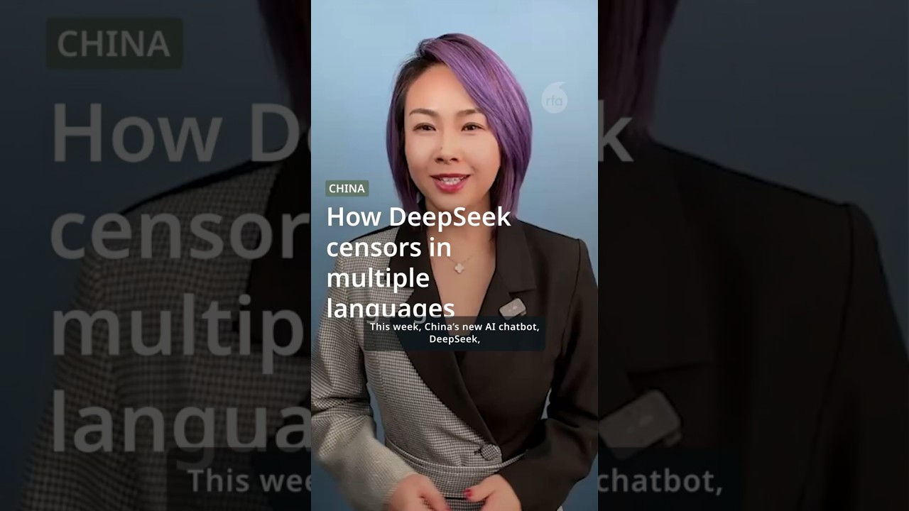 DeepSeek&rsquo;s censorship exposed: A multilingual investigation | Radio Free Asia (RFA) #china