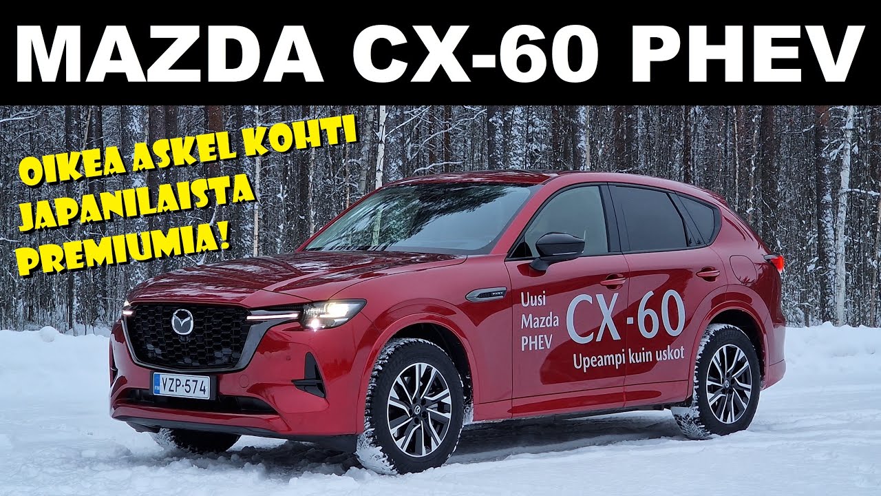 Mazda CX-60 PHEV koeajo - Askel kohti premiumia