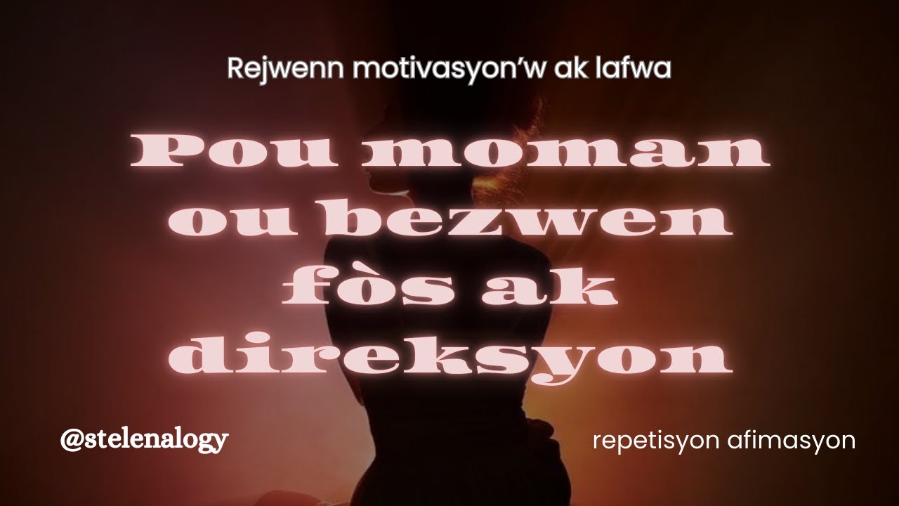 Ou dekouraje ?