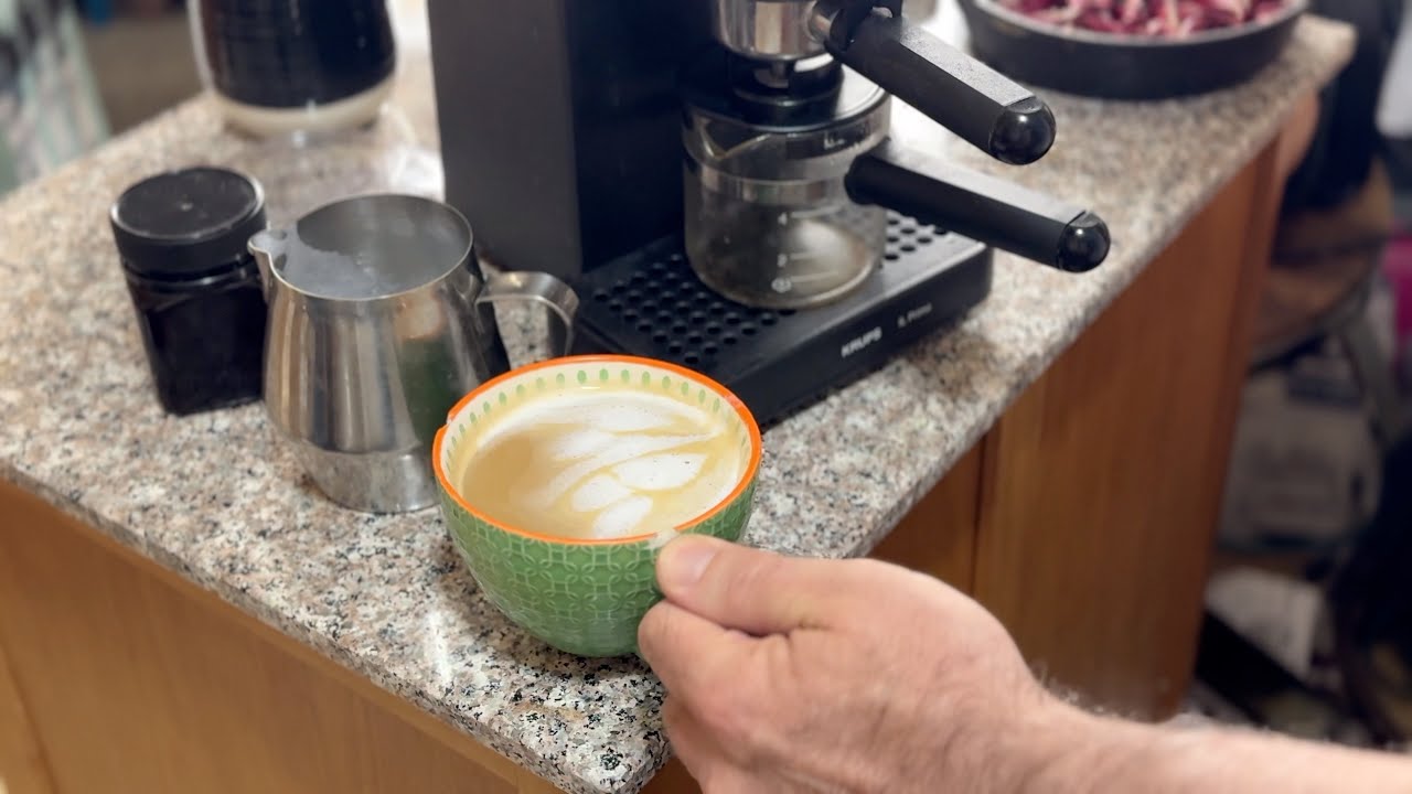 Krups IL Primo: Can I make a decent Latte? Entry level? #coffee #thrift #life #yummy