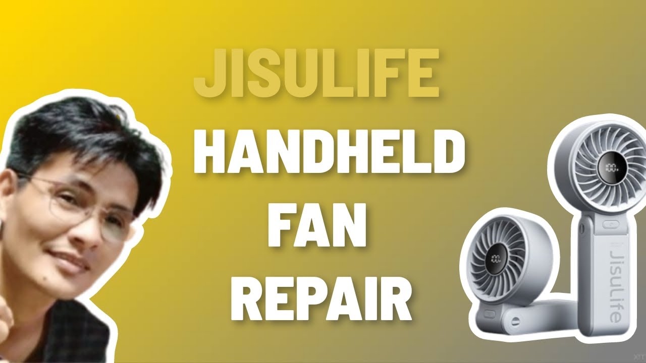 JisuLife Handheld Fan Repair - DioMades Vlogs