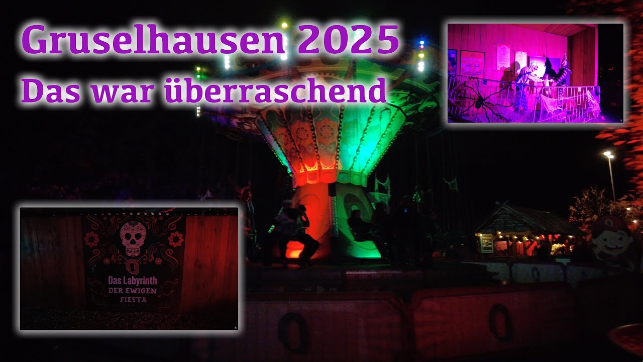 Verloren im Grusellabyrinth - Halloween 2025 in Gruselhauselhausen [Oskarshausen DE]