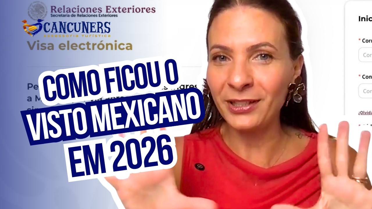 Visto eletrônico Mexicano 2026 (passo a passo de como emitir o seu)