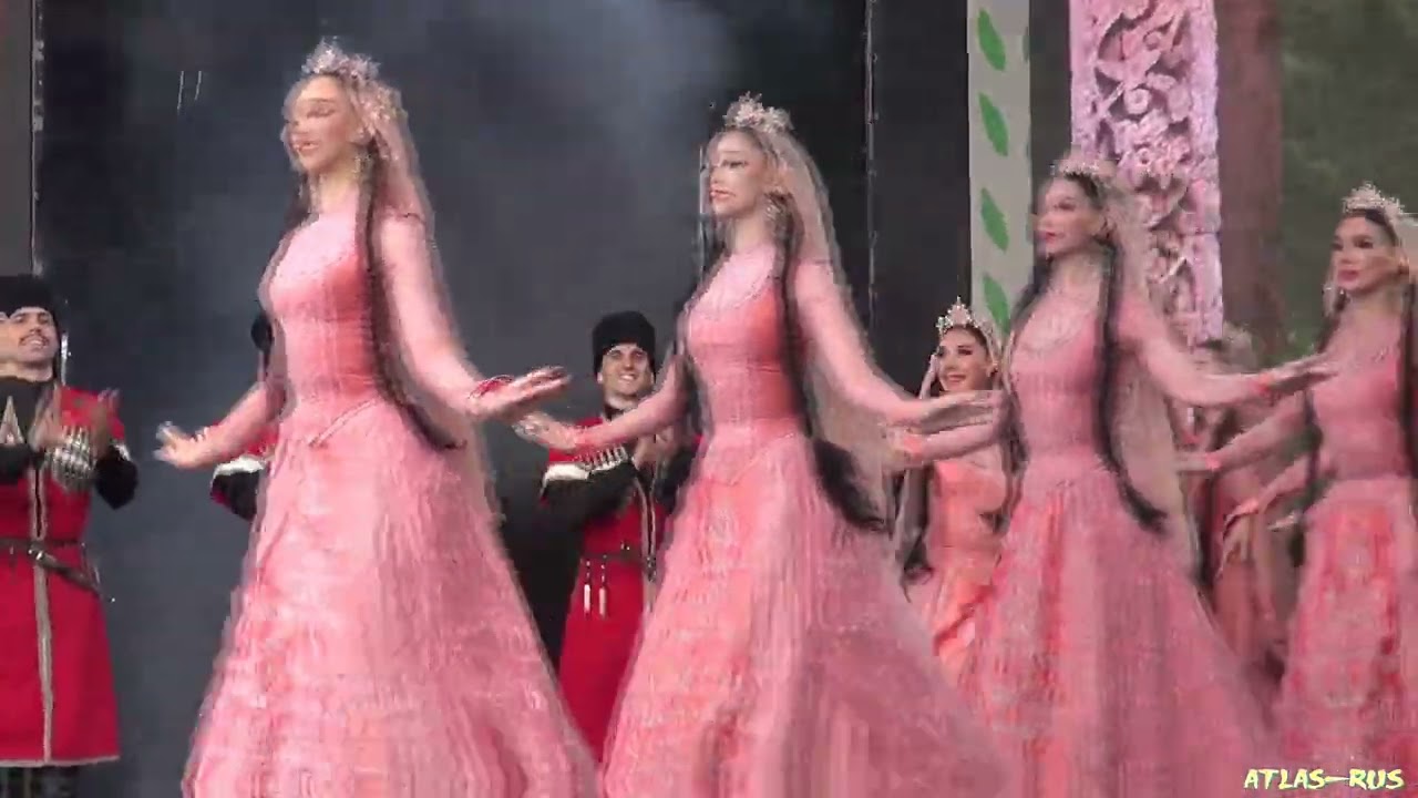 Танцы народов России, Кавказские танцы, ч.III / Ethnic Russian Dance #yurbau