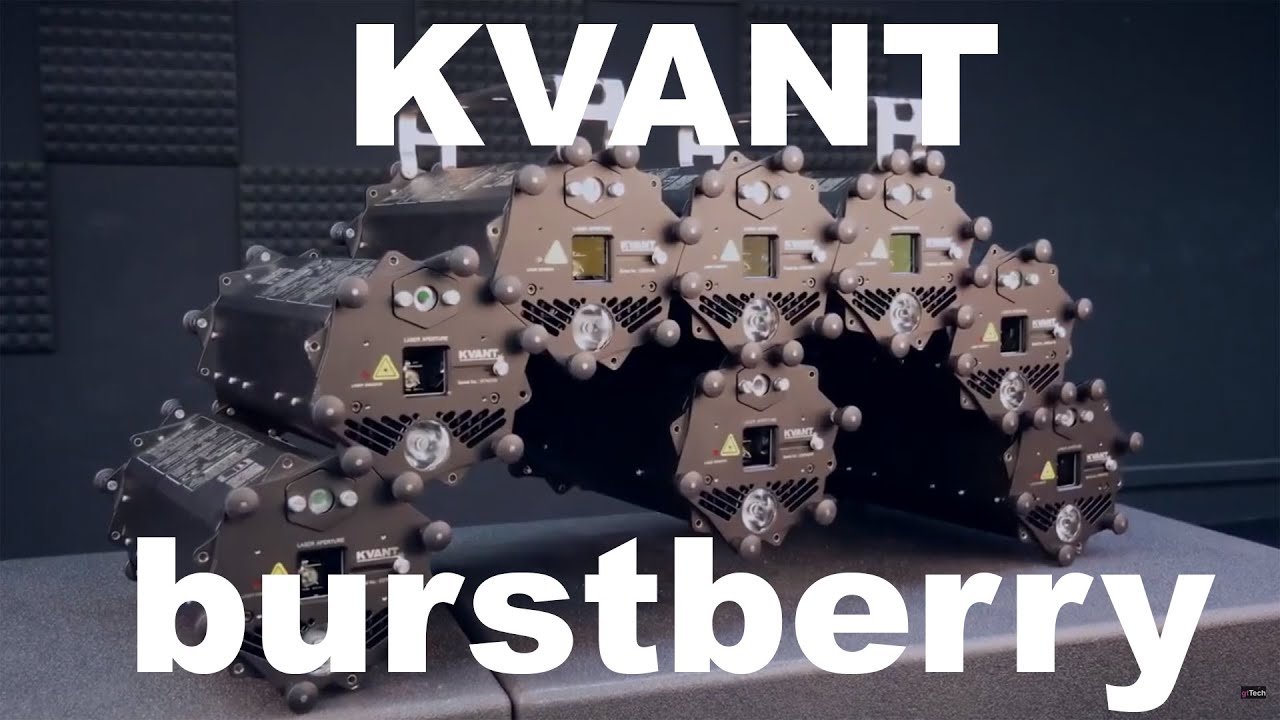 Kvant Laser Burstberry - Mehr Funktionalit&auml;t geht nicht.
