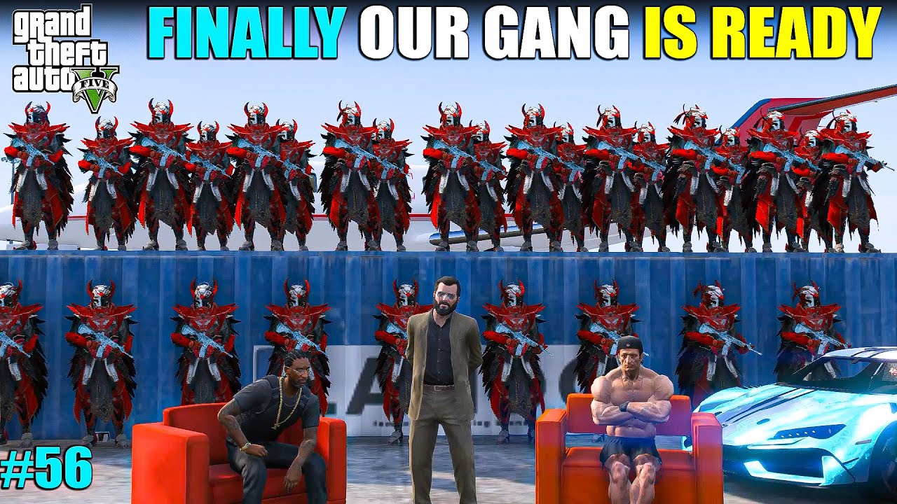 THE MOST POWERFUL GANG IN LOS SANTOS ! DANGEROUS TRIO 😎 GTA V GAMEPLAY VIDEO
