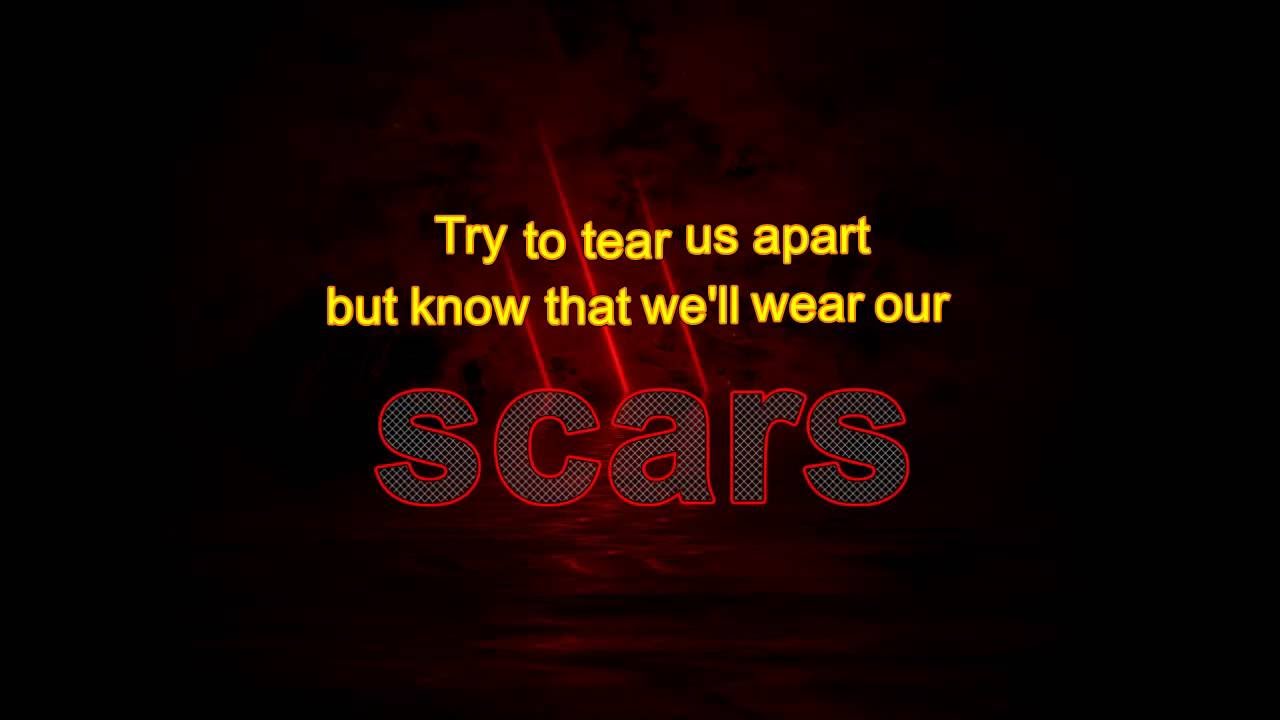 Scars - I Prevail with Lyrics