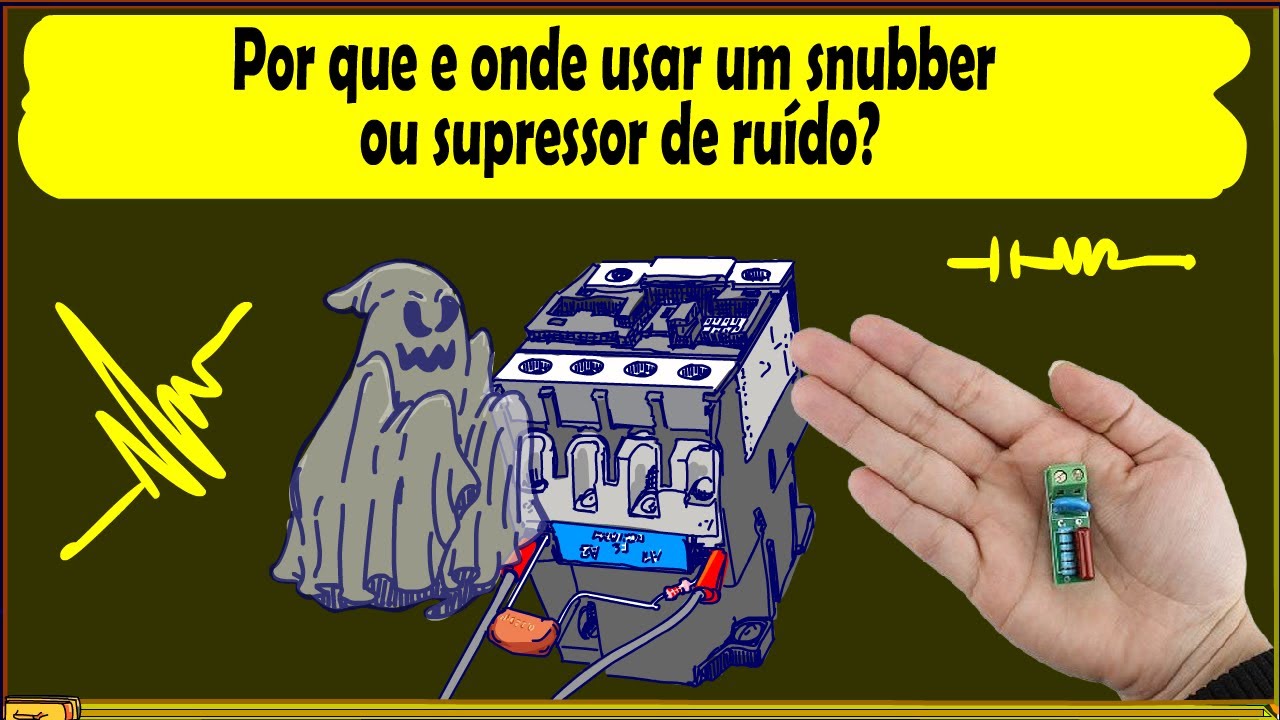 Por que e onde usar um snubber ou supressor de ruído?