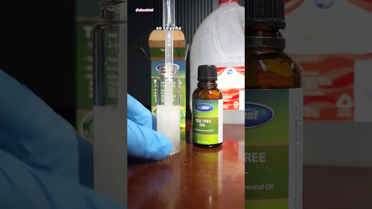 Tea Tree Oil VS Germs Under Microscope