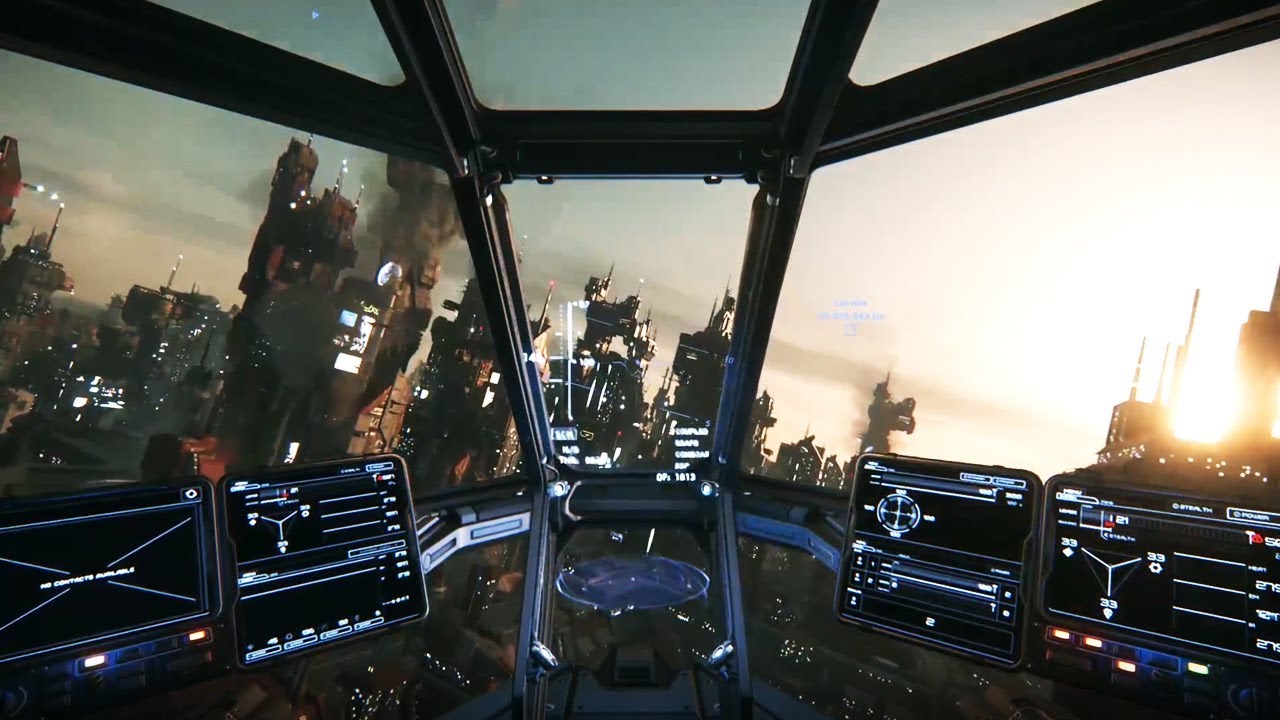 STAR CITIZEN: 2947 ArcCorp To Hurston -21 Minutes of OPEN WORLD Gameplay