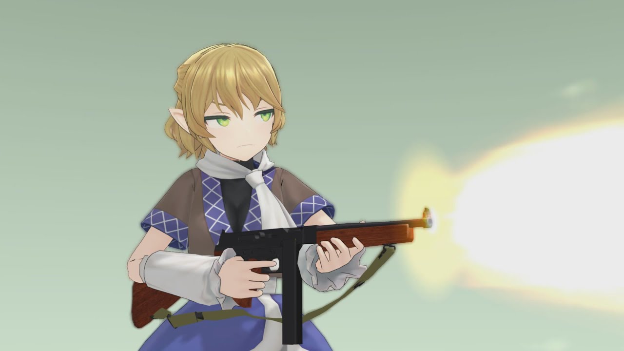 Parsee with M1A1 Thompson