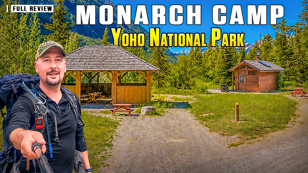 Epic Camping Views at Monarch Campground | Kicking Horse Valley, Yoho National Park