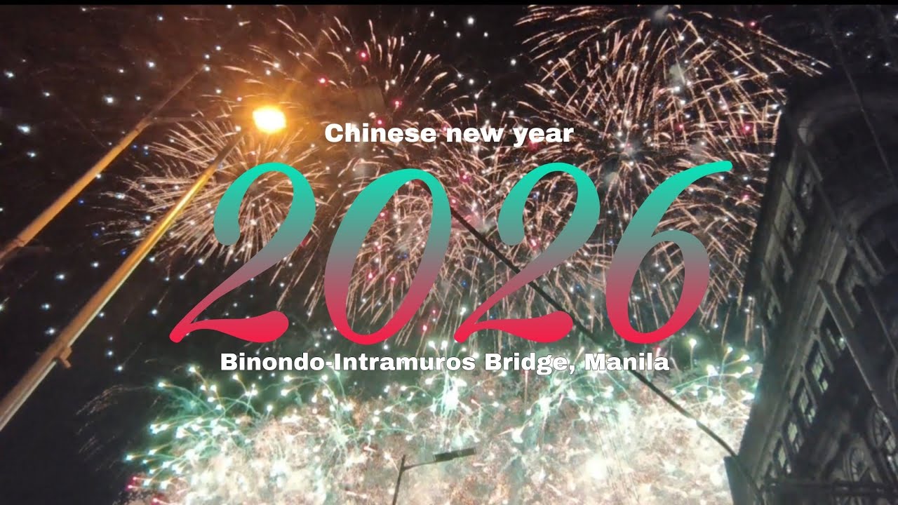 Chinese New year Gong xi fa cai 2026-Binondo-Intramuros Manila