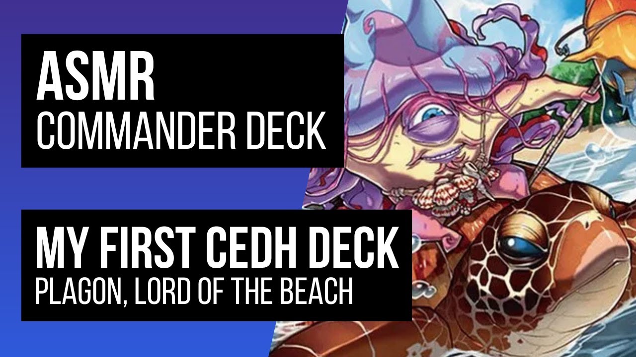 ASMR Magic the Gathering | Building My First cEDH Deck | Plagon