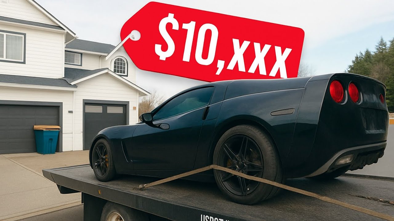 Я купил самый дешевый Corvette C6, который смог найти, «без повреждений».