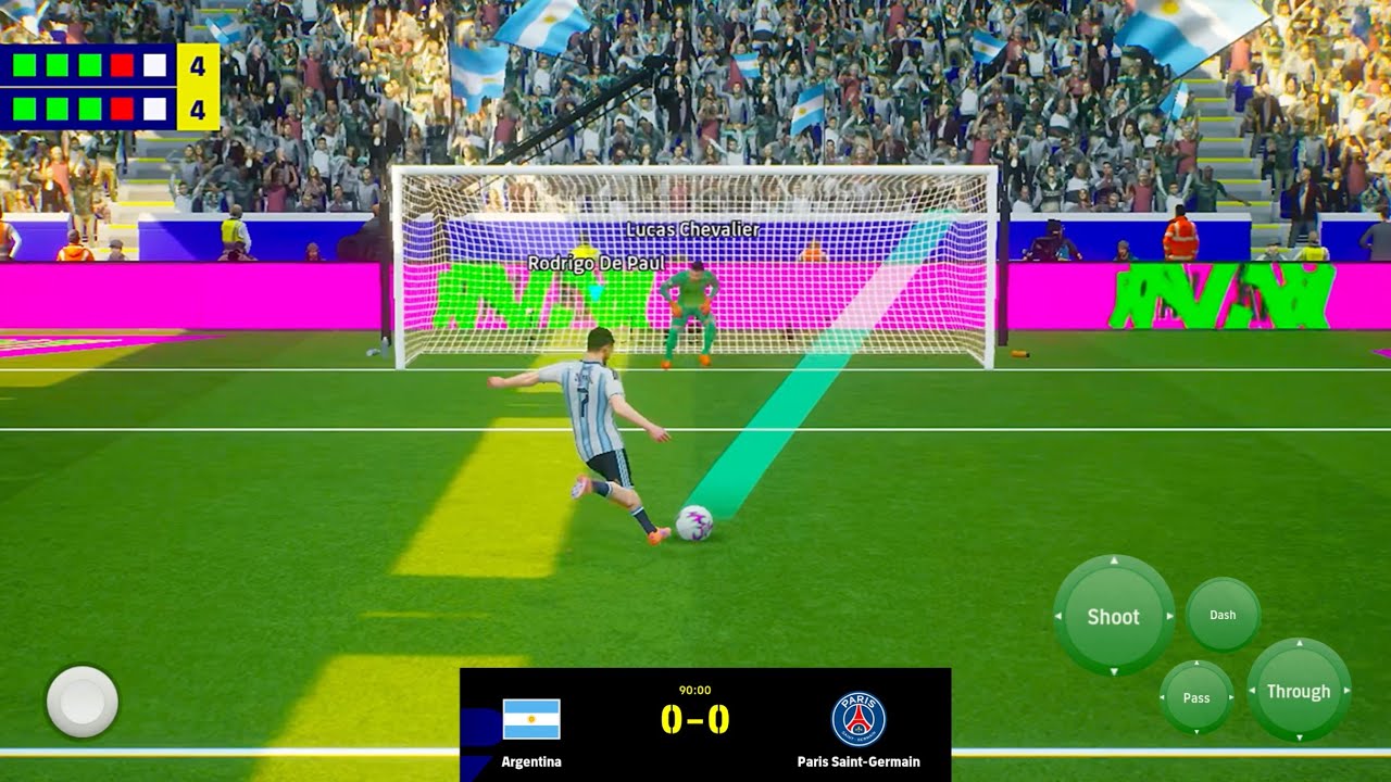 eFootball Penalty Shootout #31 Argentina Vs Paris Saint-Germain F.C #efootball2026