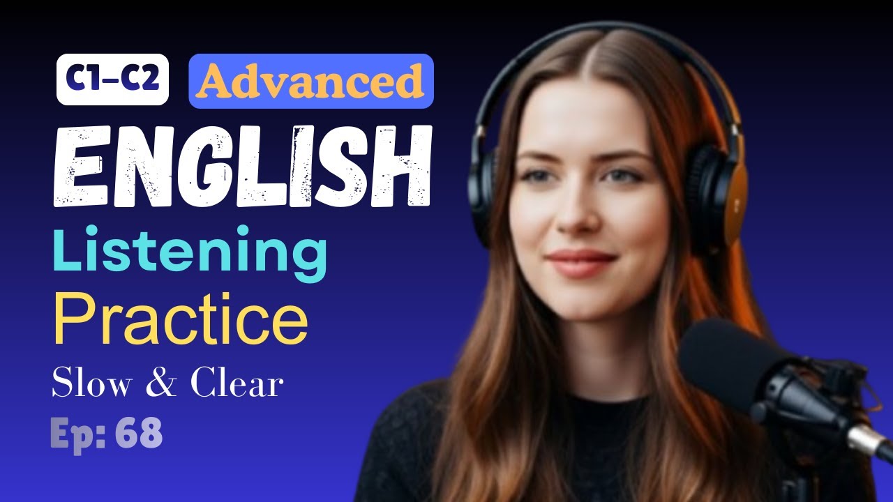 C1–C2 Advanced English Listening Practice | Real Conversations for Native-Like Fluency