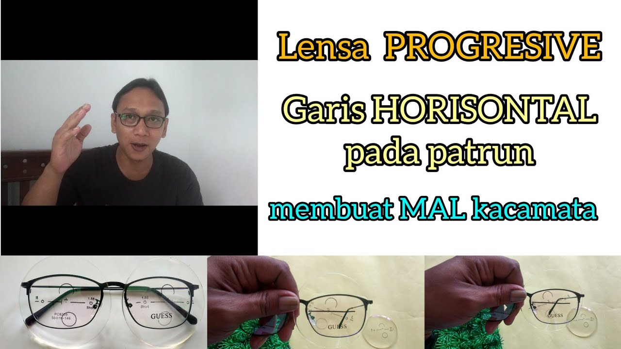 Lensa PROGRESIVE,paset manual | cara membuat mal pada kacamata dan proses pengukuran