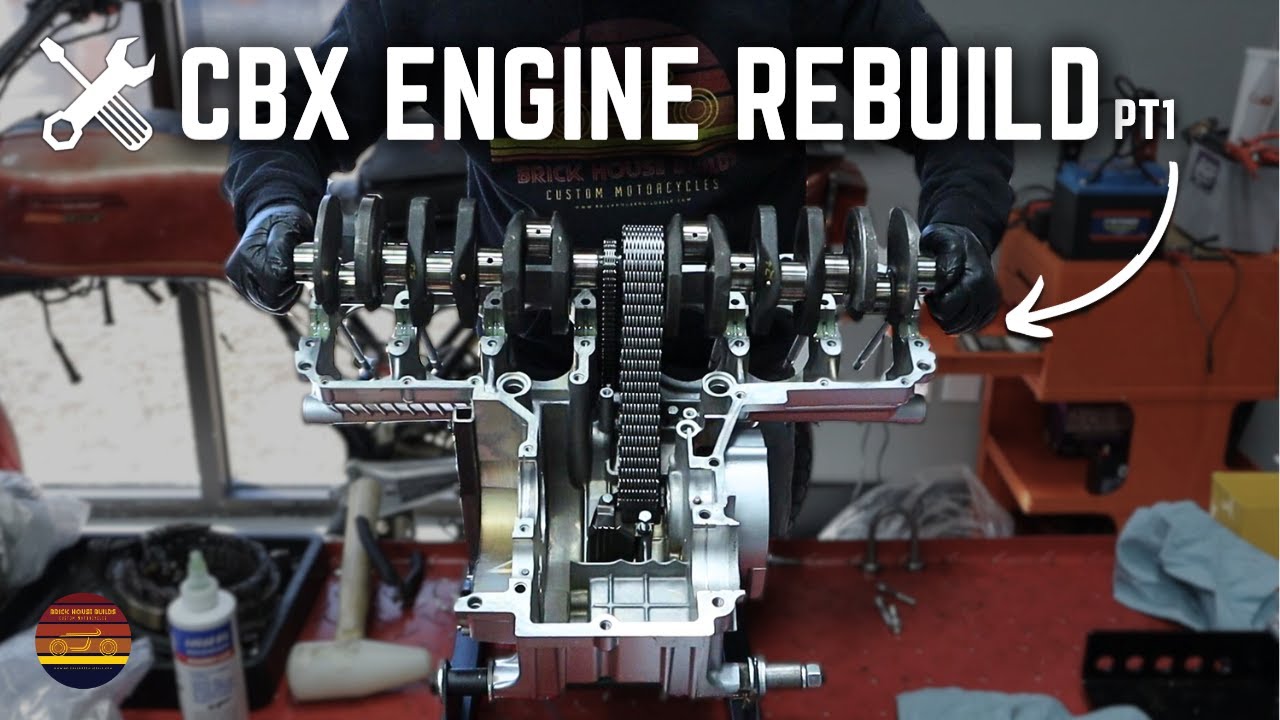 Honda CBX Engine Assembly PT 1 - Lower End