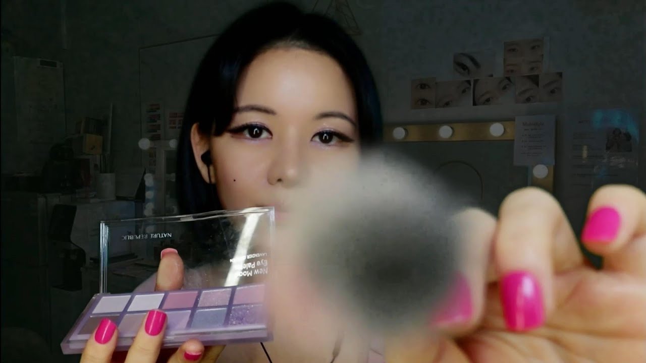 メイクアップ ASMR ロールプレイ 💄  日本語 Japanese Role play 動画