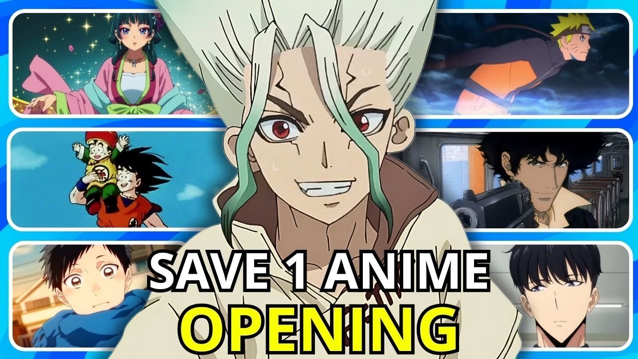 SAVE ONE ANIME OPENING🔥 | Which Anime Opening do you prefer?