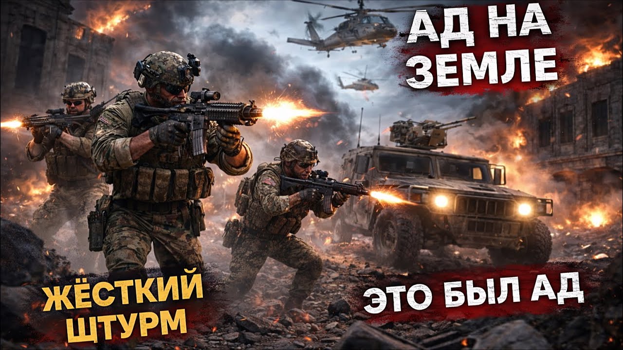 Полномасштабный эпичный штурм США — непрерывный огонь и хаос в SQUAD