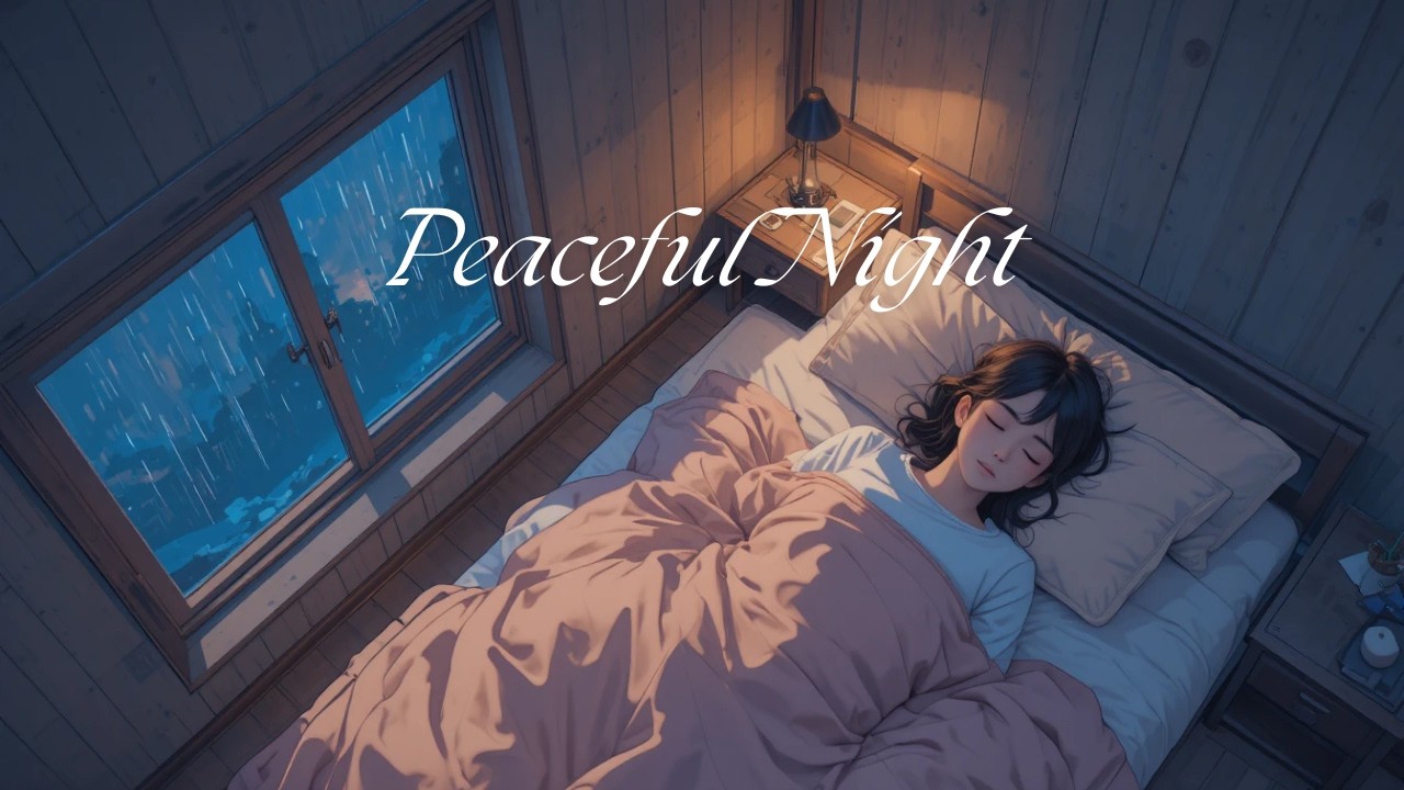 Sleep Faster 😴🌧️ | Calm Piano & Cozy Rain