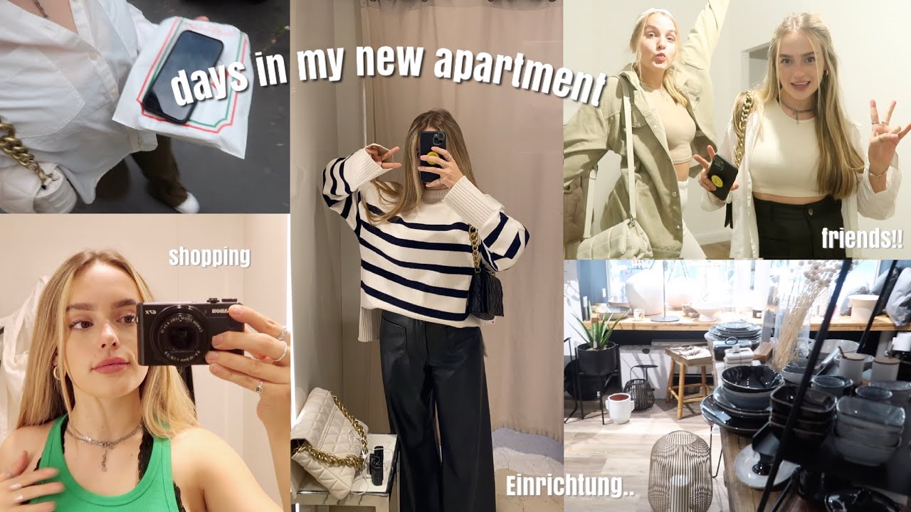 first day of uni, birthday-party, come shopping w/ me + neue Einrichtung & a lot of friends