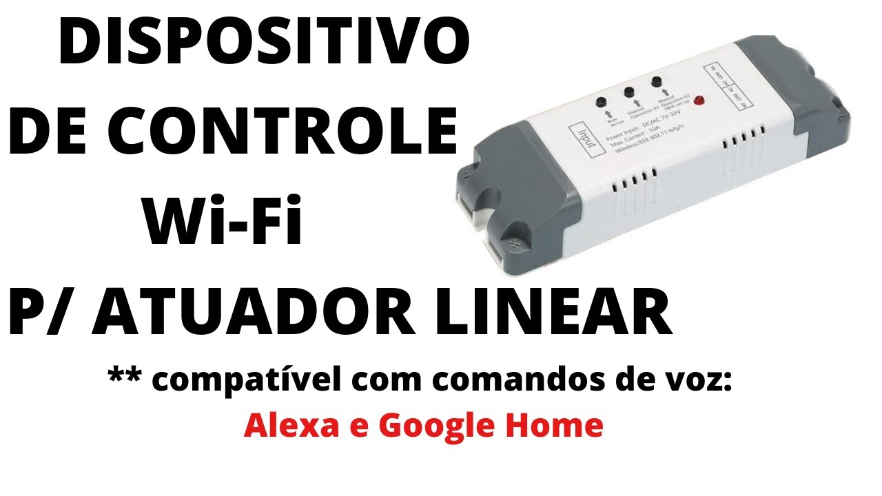 CONTROLE WIFI P/ ATUADOR LINEAR ELÉTRICO
