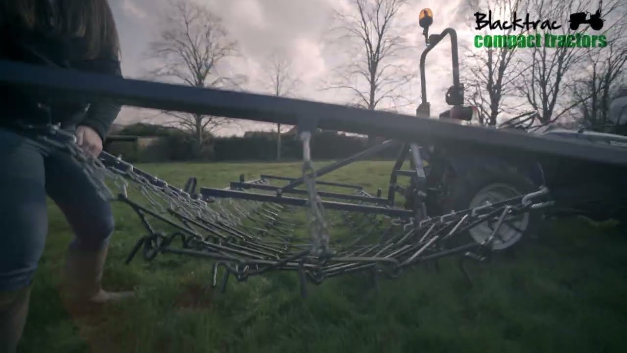 Solis 20 4WD Compact Tractor with Chain Harrows