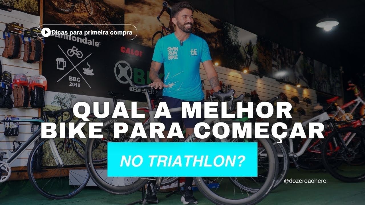 Qual bike para começar no triathlon? Dicas para escolher sua primeira bike. 