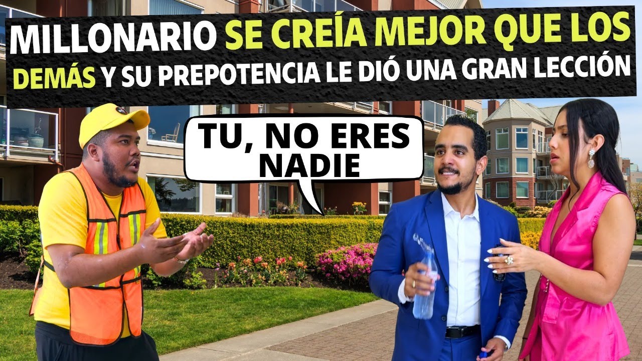Millonario se creía mejor que los demás y su prepotencia le dio una gran lección.