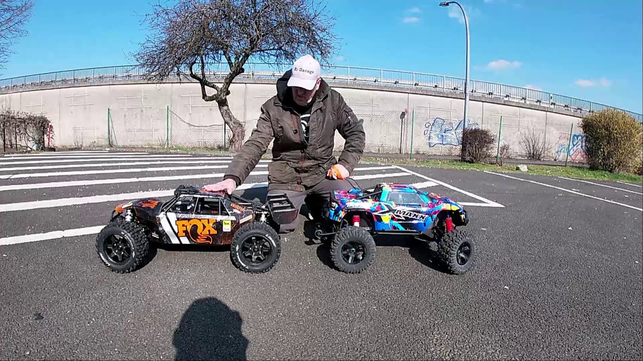 LOSI Fox dbxl e 2.0  VS TRAXXAS   X MAXX 🤣🤣🤣