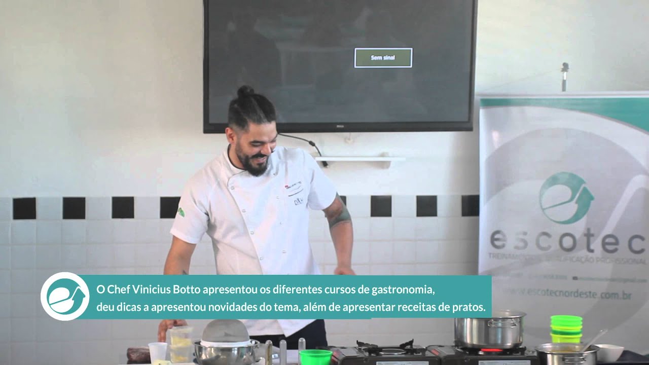 Workshop de Gastronomia - Escotec Nordeste
