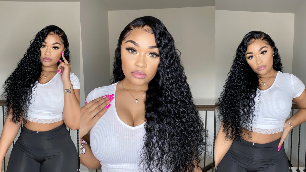 *Must HAVE* Best Deep Wave Transparent Lace Wig| Alipearl Hair Install |ShatariBaee