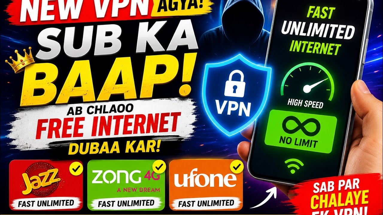 Free Internet Jazz SIM 2026 🔥 | Unlimited Data Trick (100% Working Pakistan 🇵🇰)