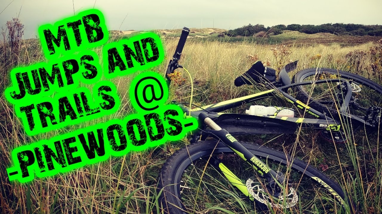 MTB Trails and Jumps - Beginners MTB Formby Pinewoods..