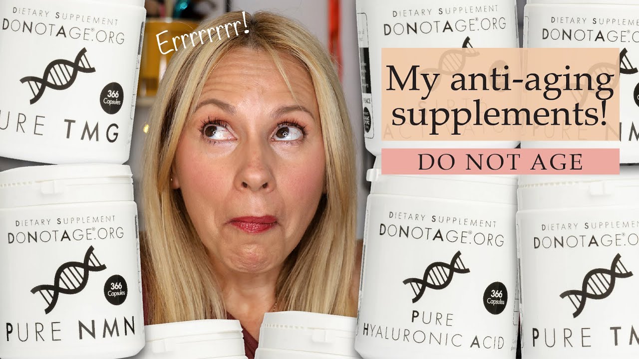 ⭐️ Supplements for a Longer, Healthier Life! | Skin Obsessed Mary
