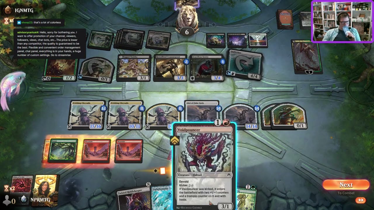 Silly fun with Echoes of Eternity against IGN | Modern Horizons 3 MtG Arena early access