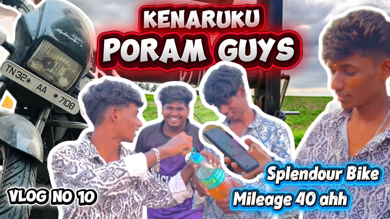 Kenaruku poram guysss 💥| splendour mileage 40 ahh 😨 | vlog no 10
