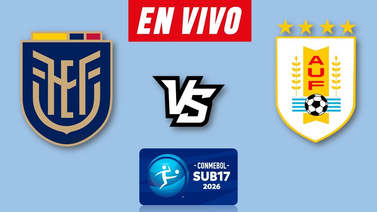 ECUADOR VS URUGUAY EN VIVO 🔴 CONMEBOL SUB 17 2026 ▶️ HORARIO Y DONDE VER EN VIVO