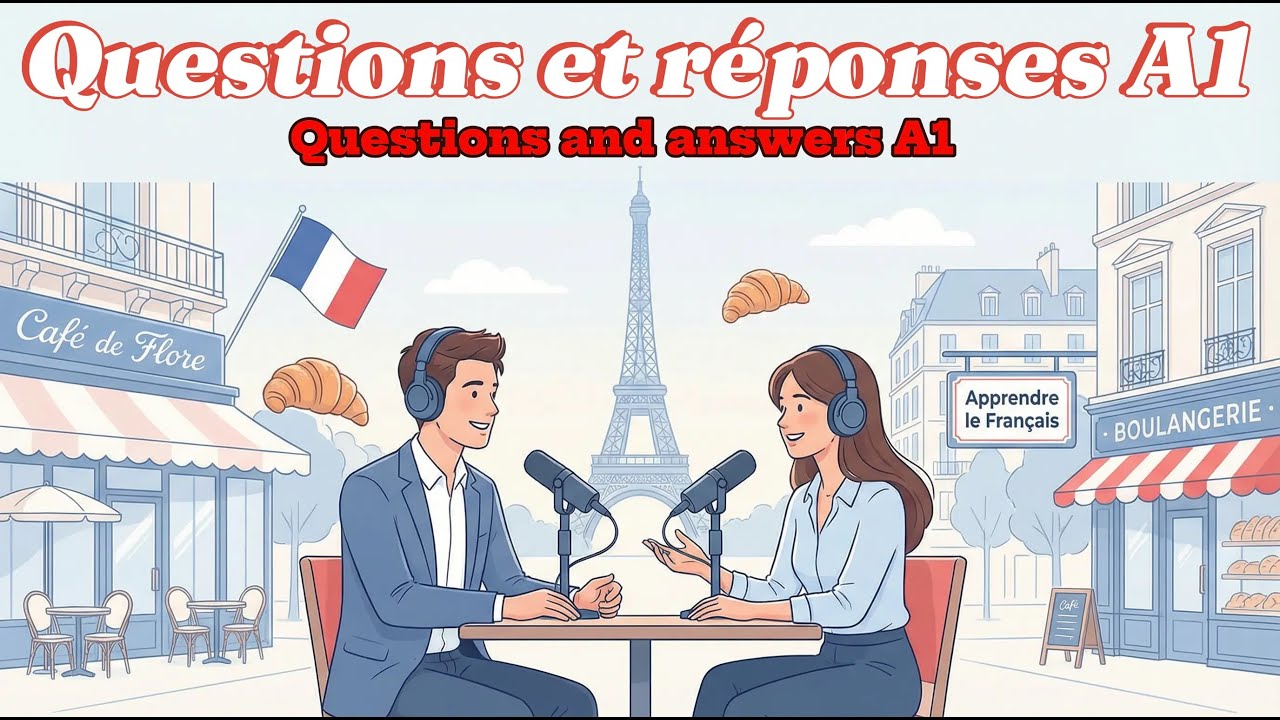 Learn Simple Questions and Answers in French 🇫🇷 | French for Beginners A1 | French Podcast